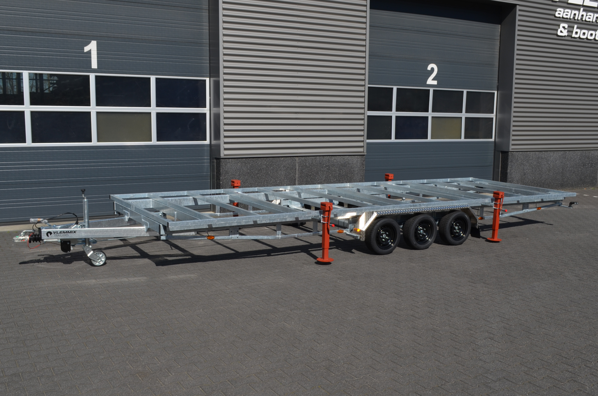 Detachable Trailer 720 3×1350 kg