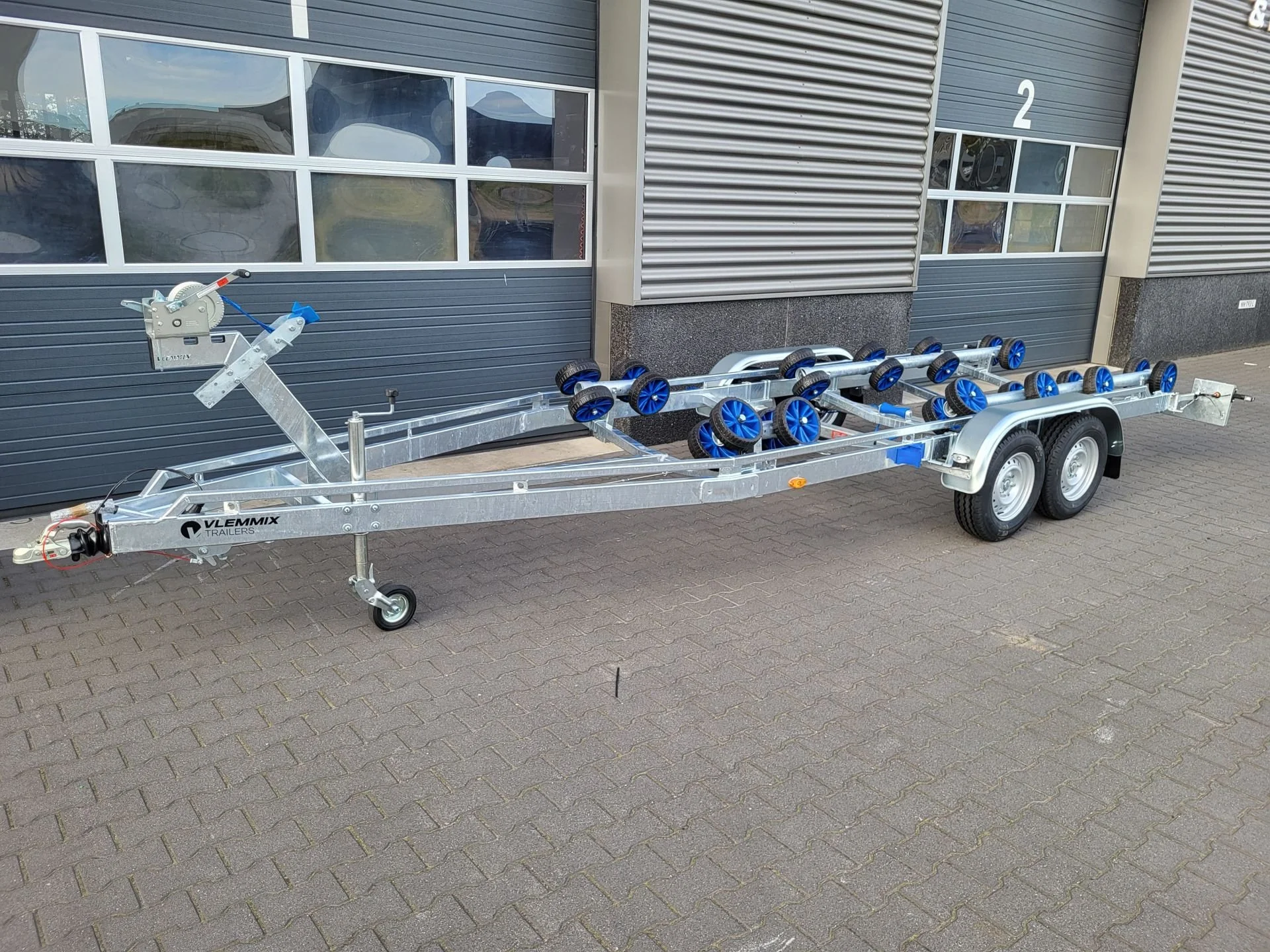 Flex-Roll Boat  7 Trailer 2x axle 1800kg