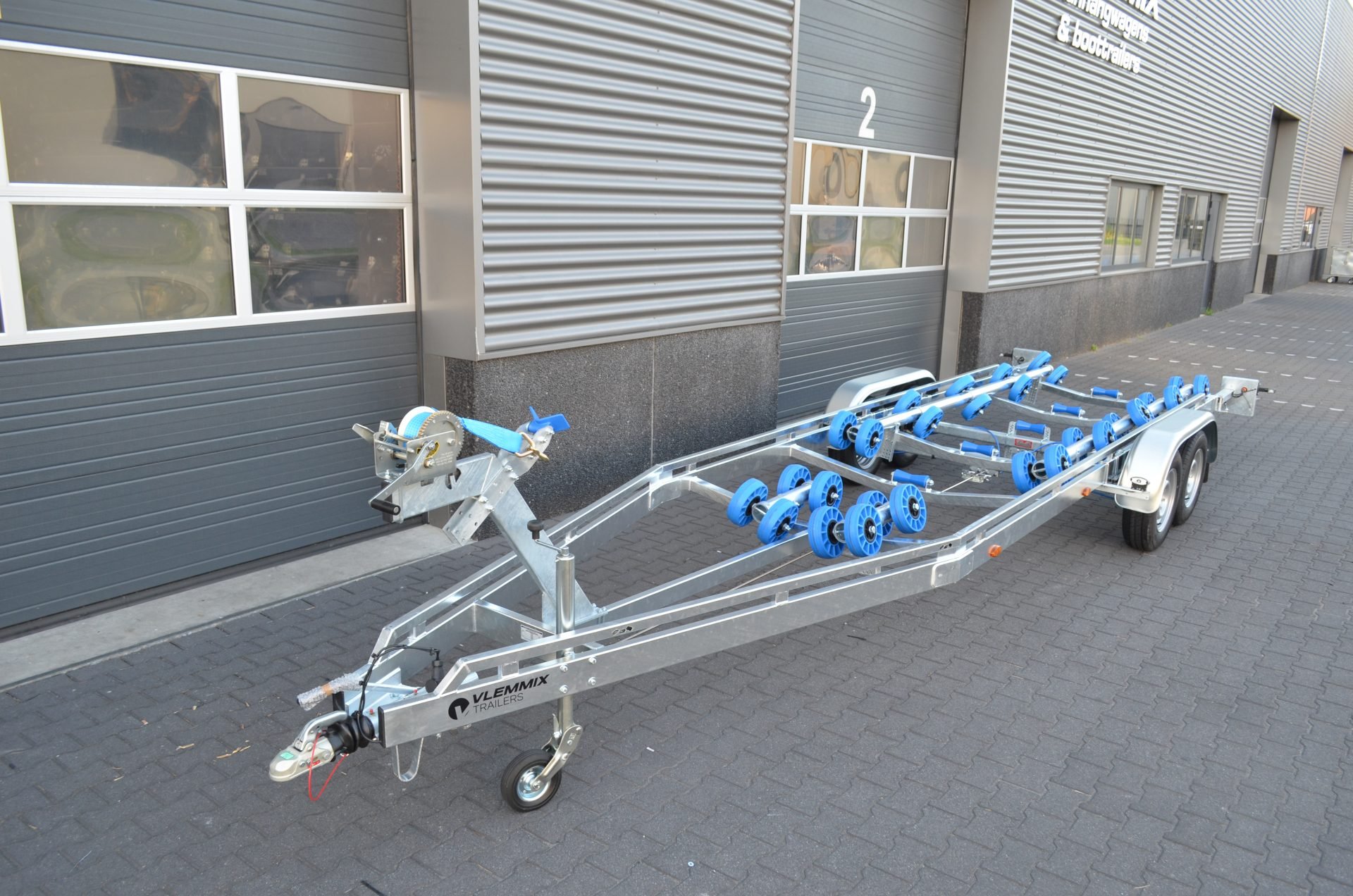 Flex-Roll Boat  8.4 Trailer 2x axle 1800kg
