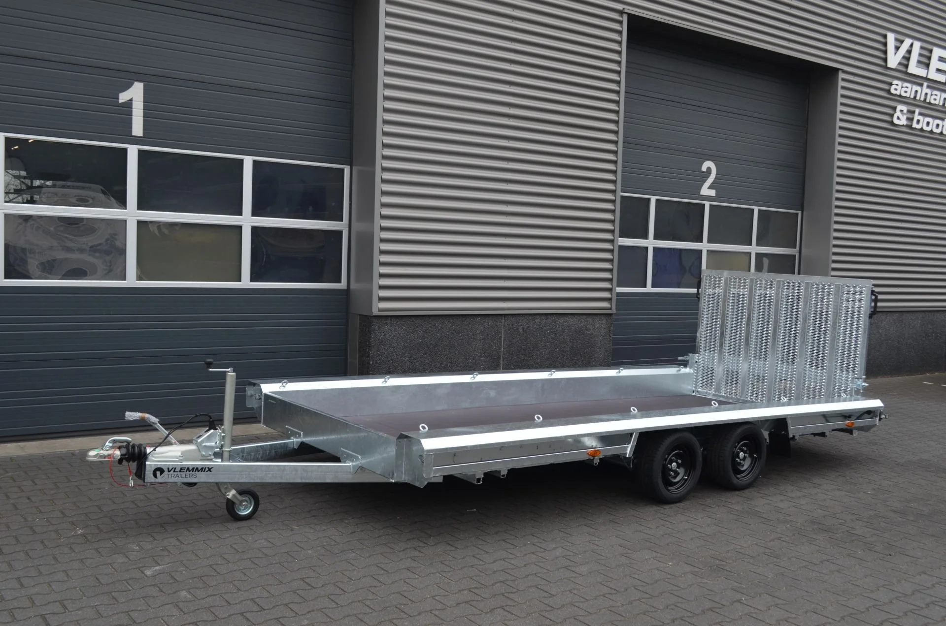 480x180 Machine transporter  (2 x axle 1500 kg)