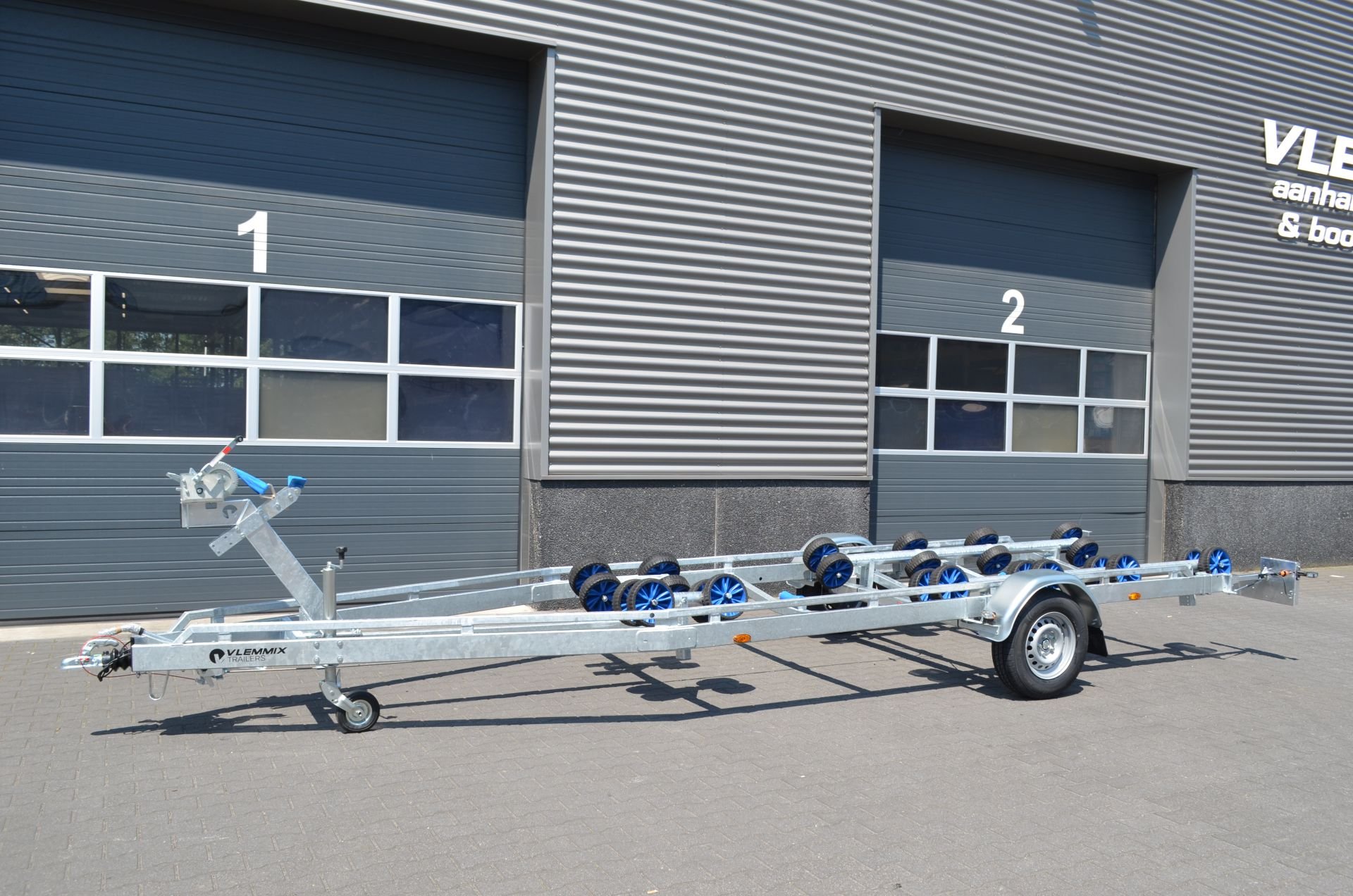 Flex-Roll Boat  7 Trailer 1x axle 1800kg