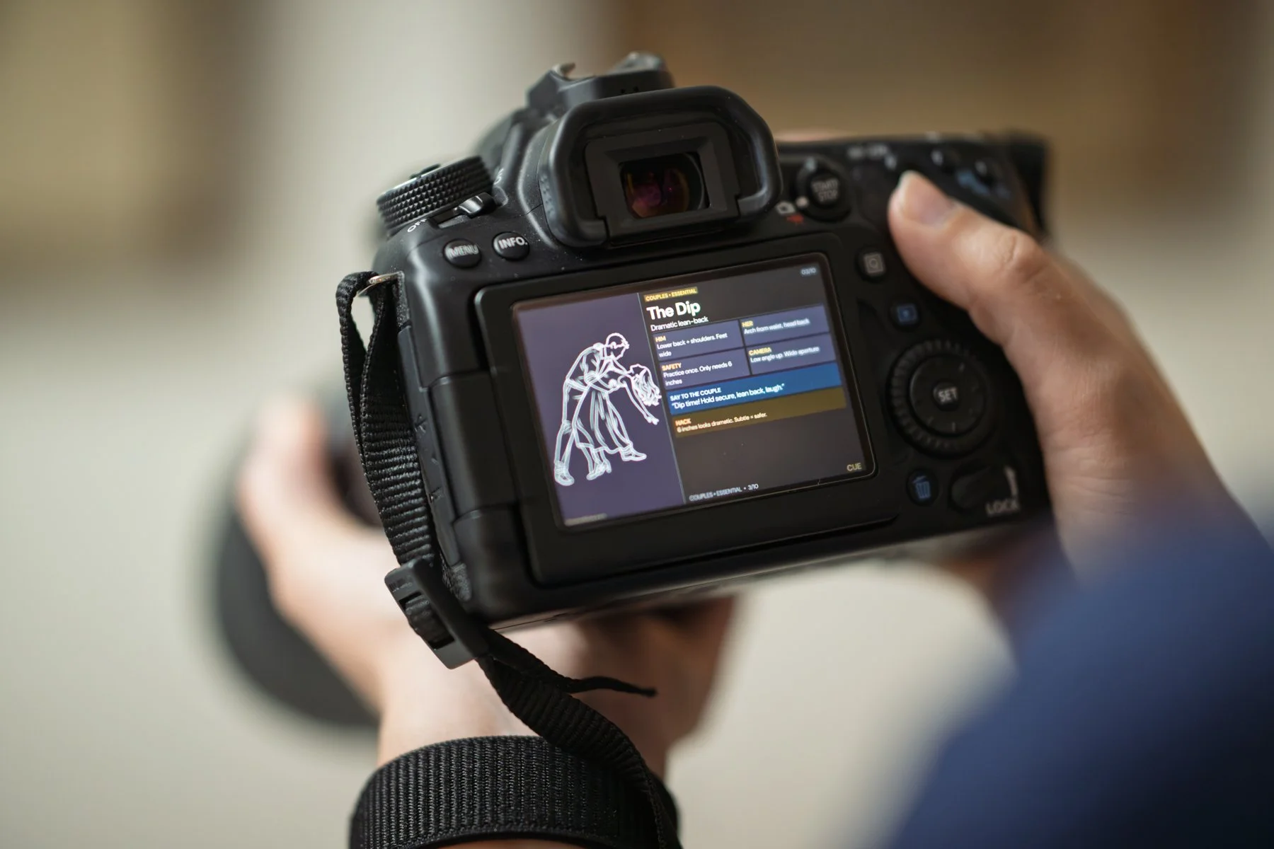 Launching Soon! 

112 Curated Poses - 30MB total. Load right onto your SD card before a shoot. Confirmed to work on Canon DSLRs and Nikon Mirrorless.