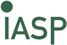 The logo of IASP, featuring the words 'IASP' in green.