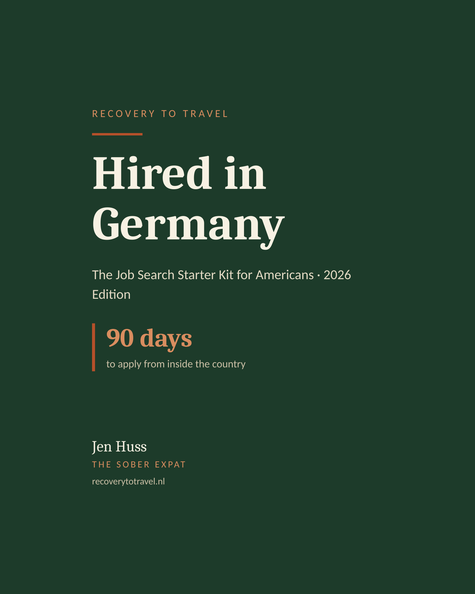 Hired in Germany - Job Search Starter Kit