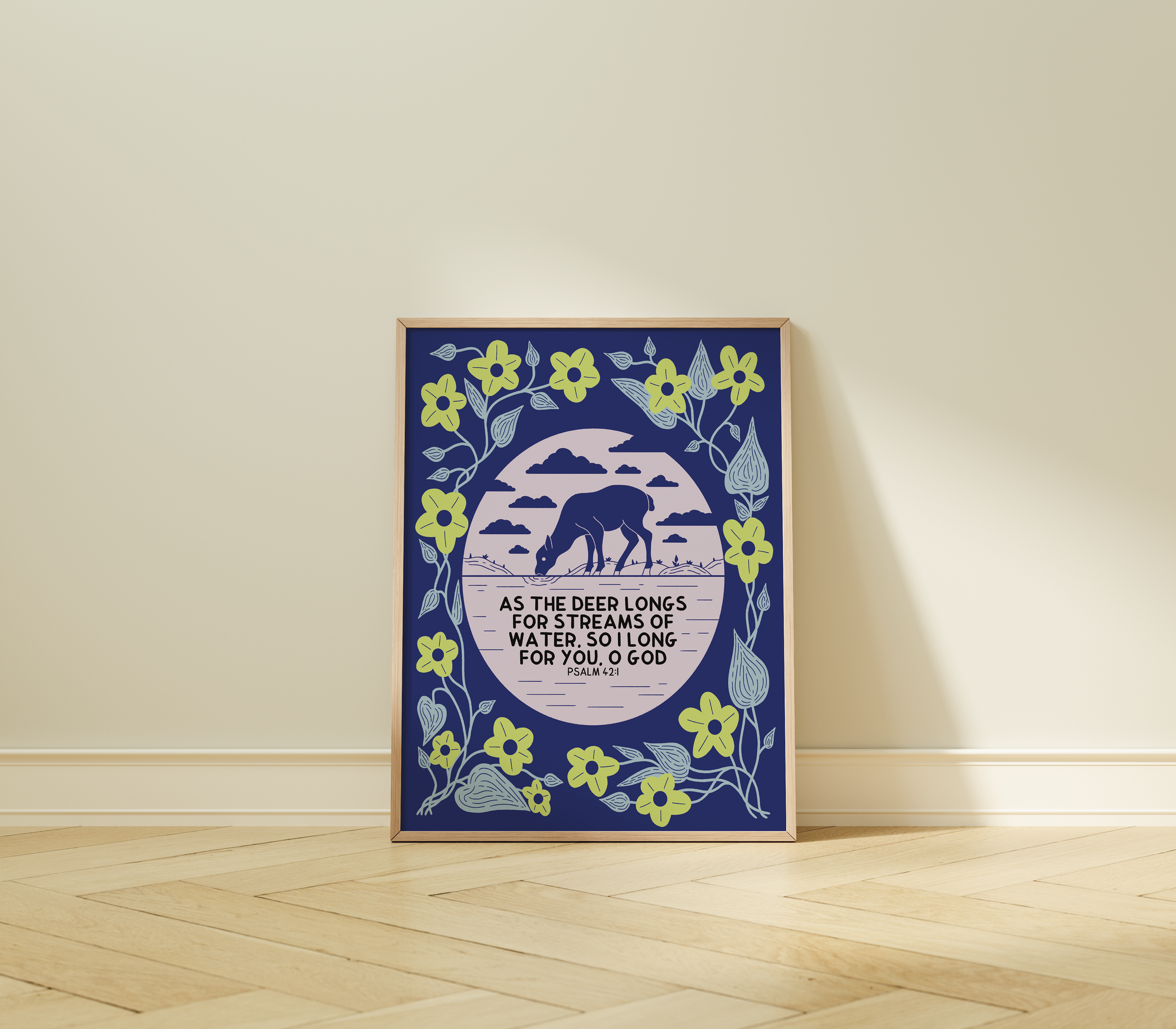 As the deer longs for streams of water - Psalm 42:1