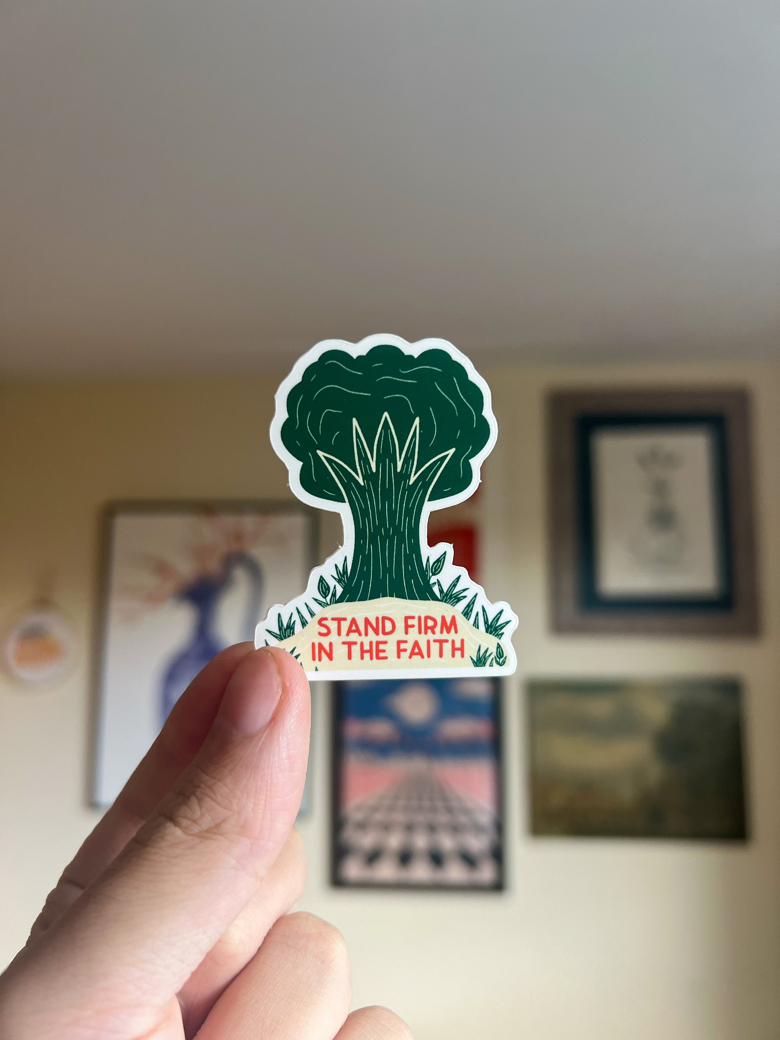 Stand firm in the faith