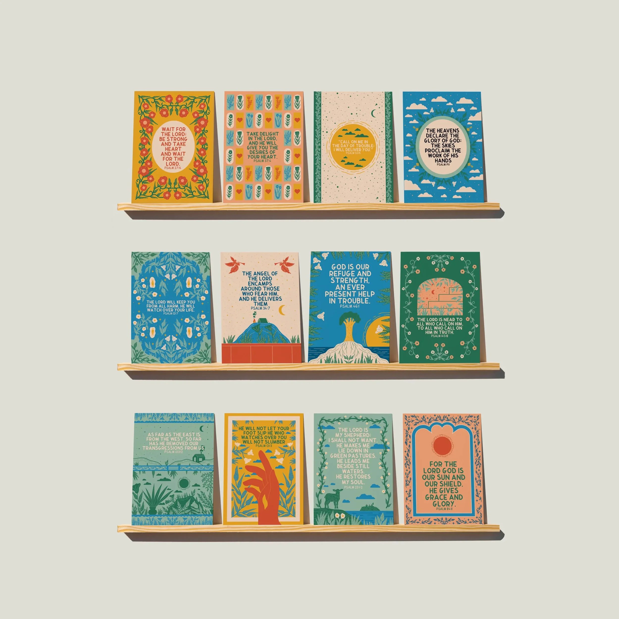 20 Psalm Postcard Bundle