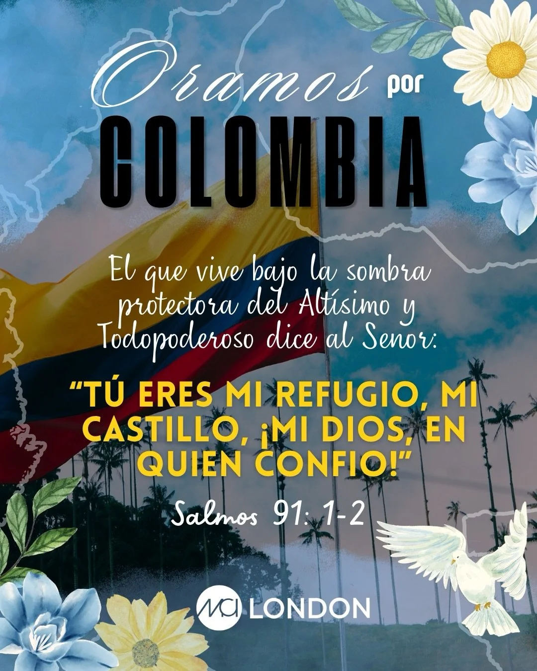 &ldquo;El que habita al abrigo del Alt&iacute;simo morar&aacute; bajo la sombra del Omnipotente. Dir&eacute; yo a Jehov&aacute;: &rsquo;Esperanza m&iacute;a y castillo m&iacute;o; mi Dios, en quien conf&iacute;o.&rdquo; ~ Salmo 91 

Tras el terremoto