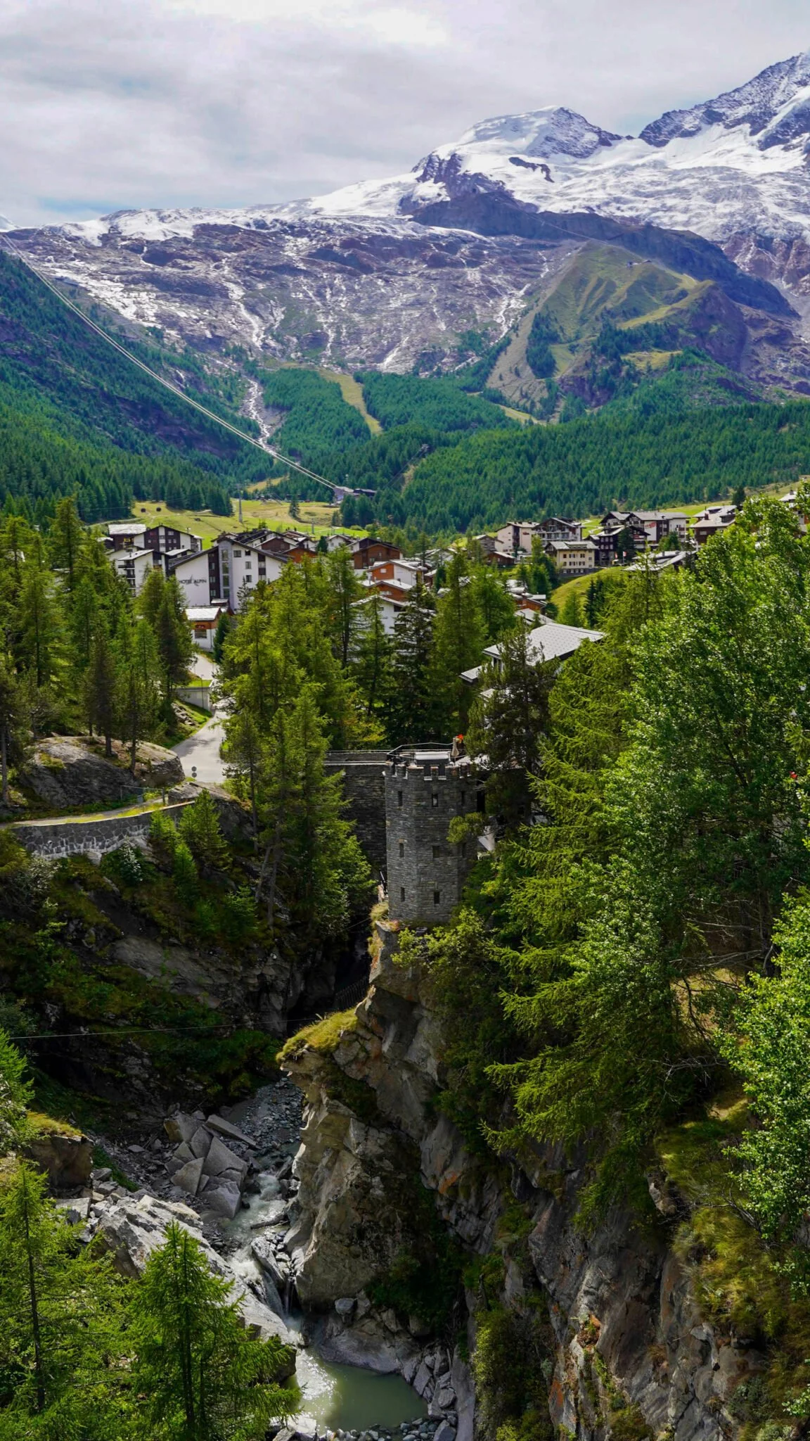 najlepsze atrakcje w szwajcarii - dolina saas fee