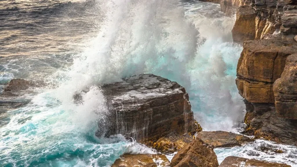 tasmania klify. australia blog podróżniczy