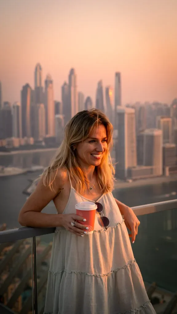 Sztuczna palma w Dubaju 