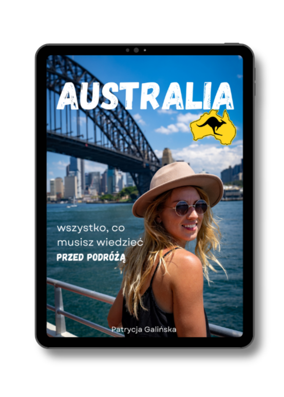 okładka kompendium o organizacji podróży do Australii