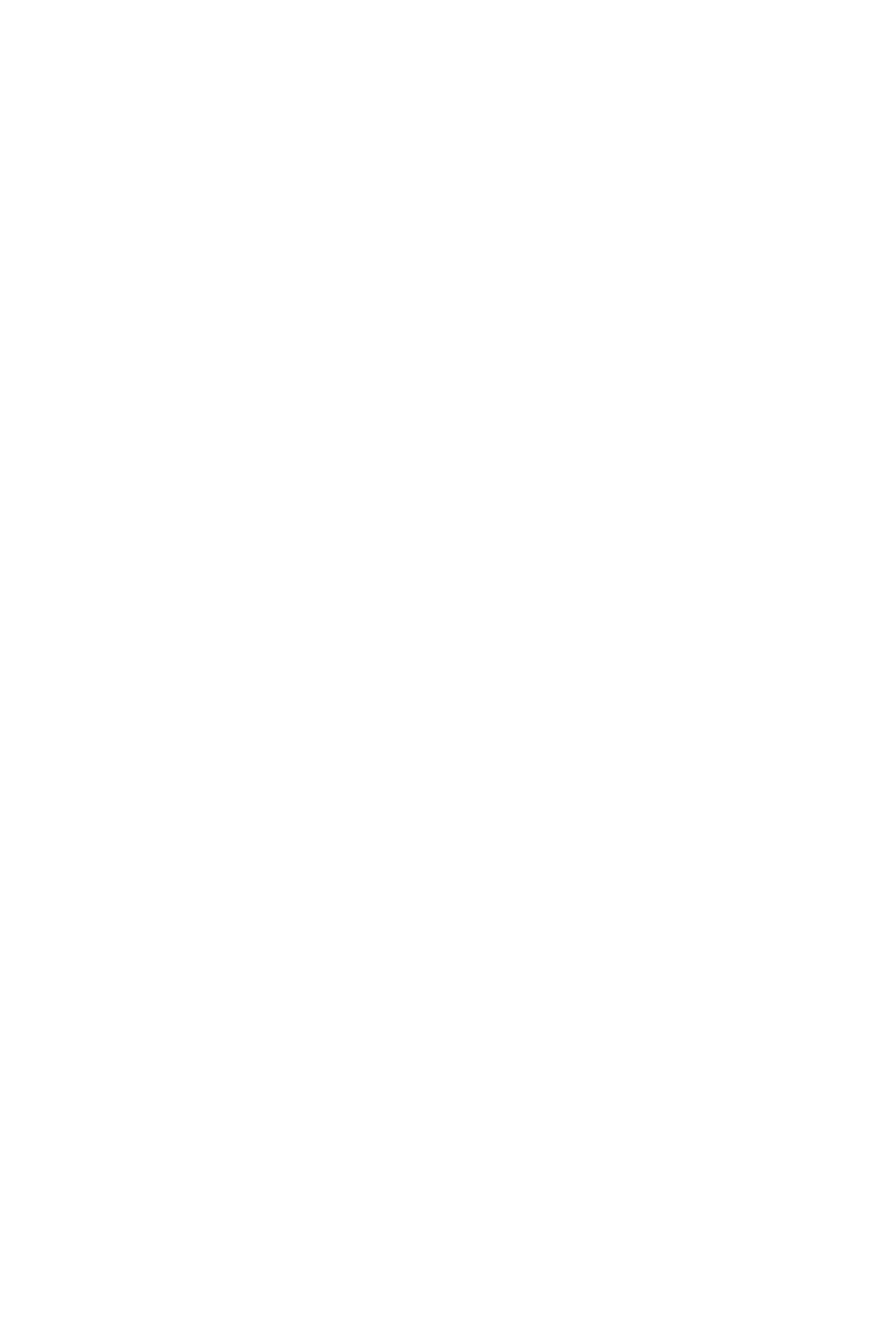 A black and white outline of a whale's tail with an arrow pointing downward.