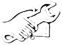 A graphic of a wrench combined with a screwdriver