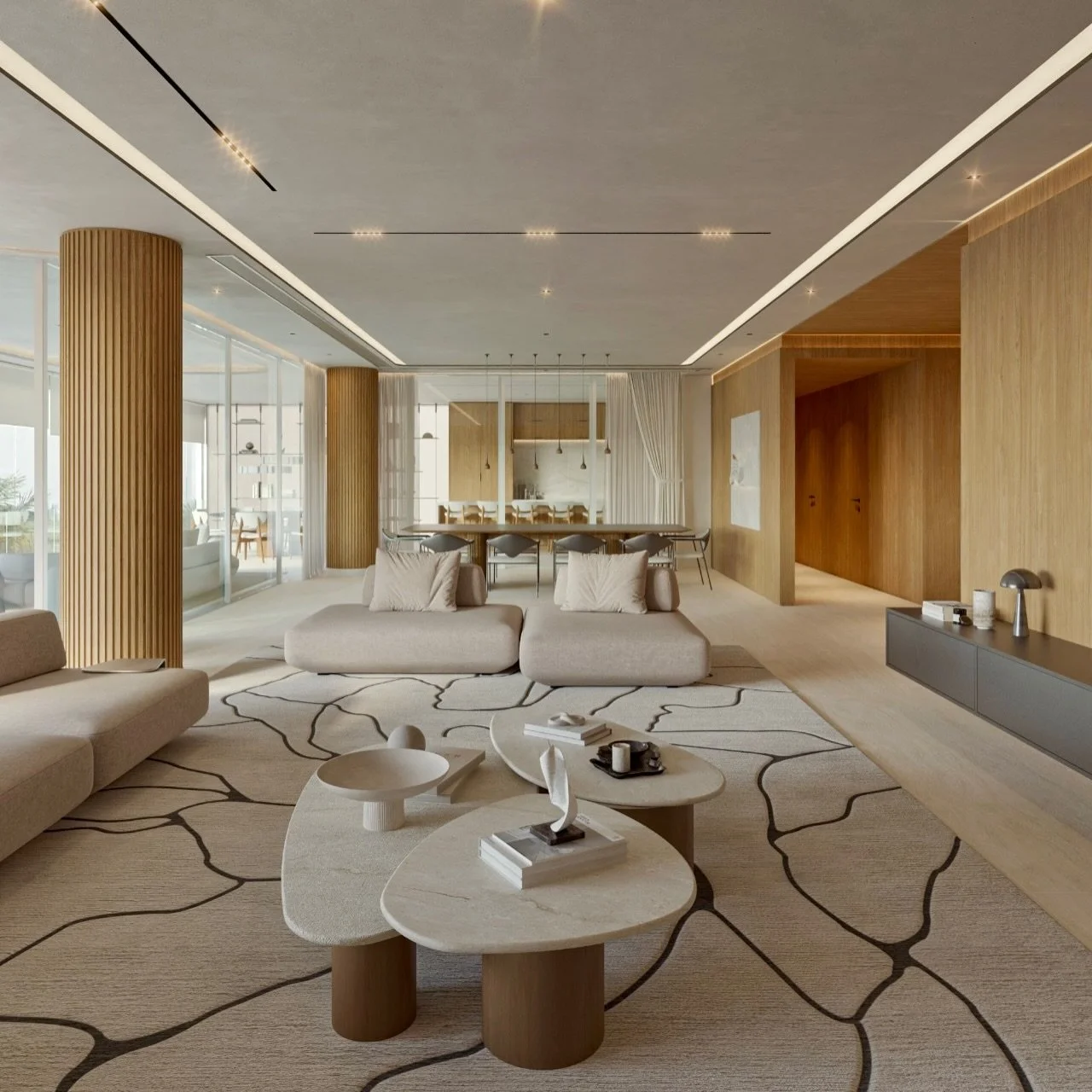 Sofistica&ccedil;&atilde;o se constr&oacute;i na medida, no detalhe e na mat&eacute;ria.

Um de nossos projetos, guiado pela forma de viver do cliente, com aten&ccedil;&atilde;o a cada escolha. 

AYA Design.