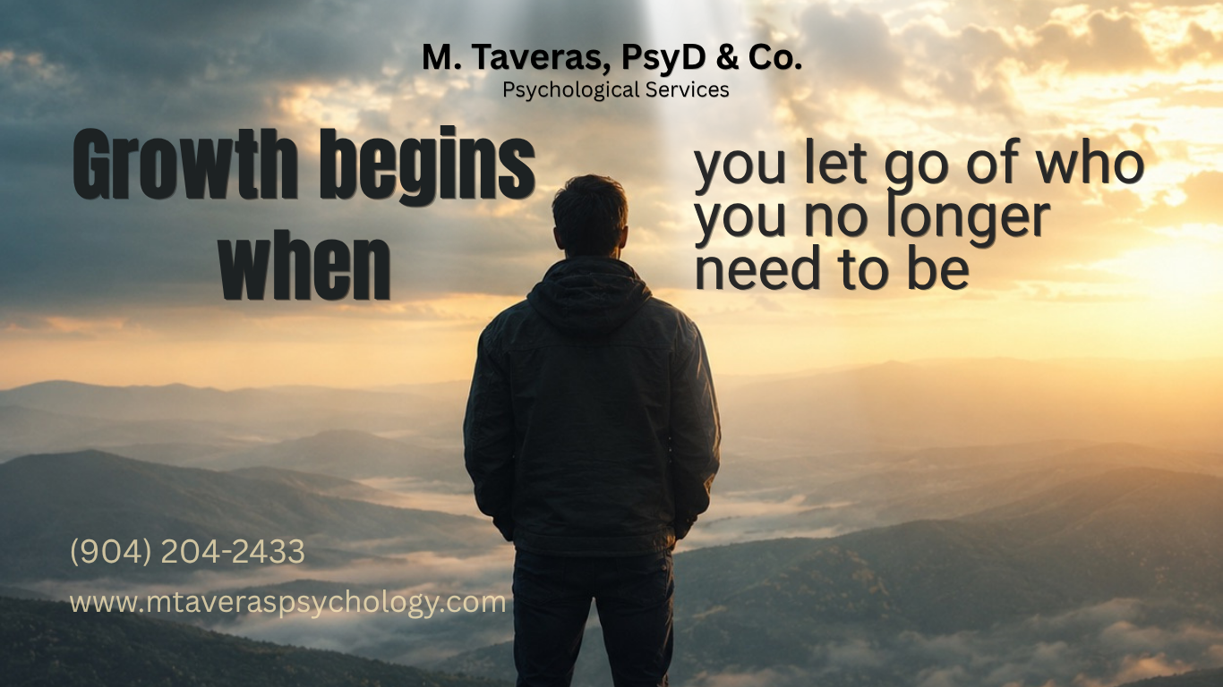 Letting Go of Who You Were to Become Who You Are