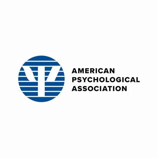 Logo of the American Psychological Association and the link to the website.