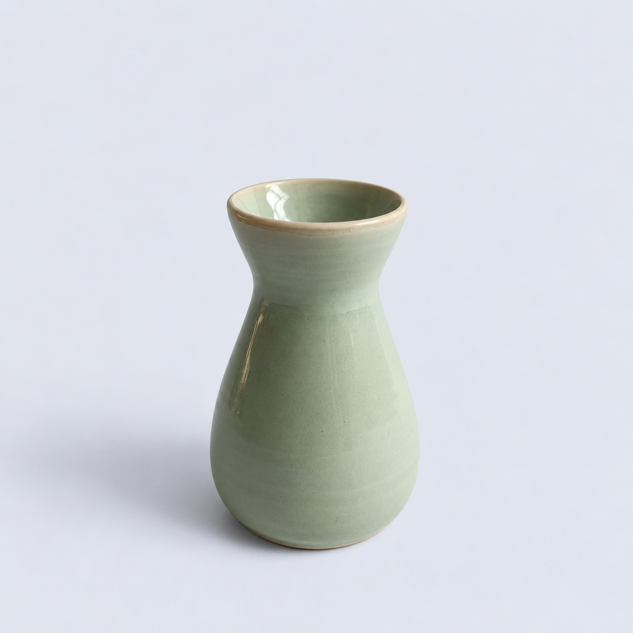 celadon vase