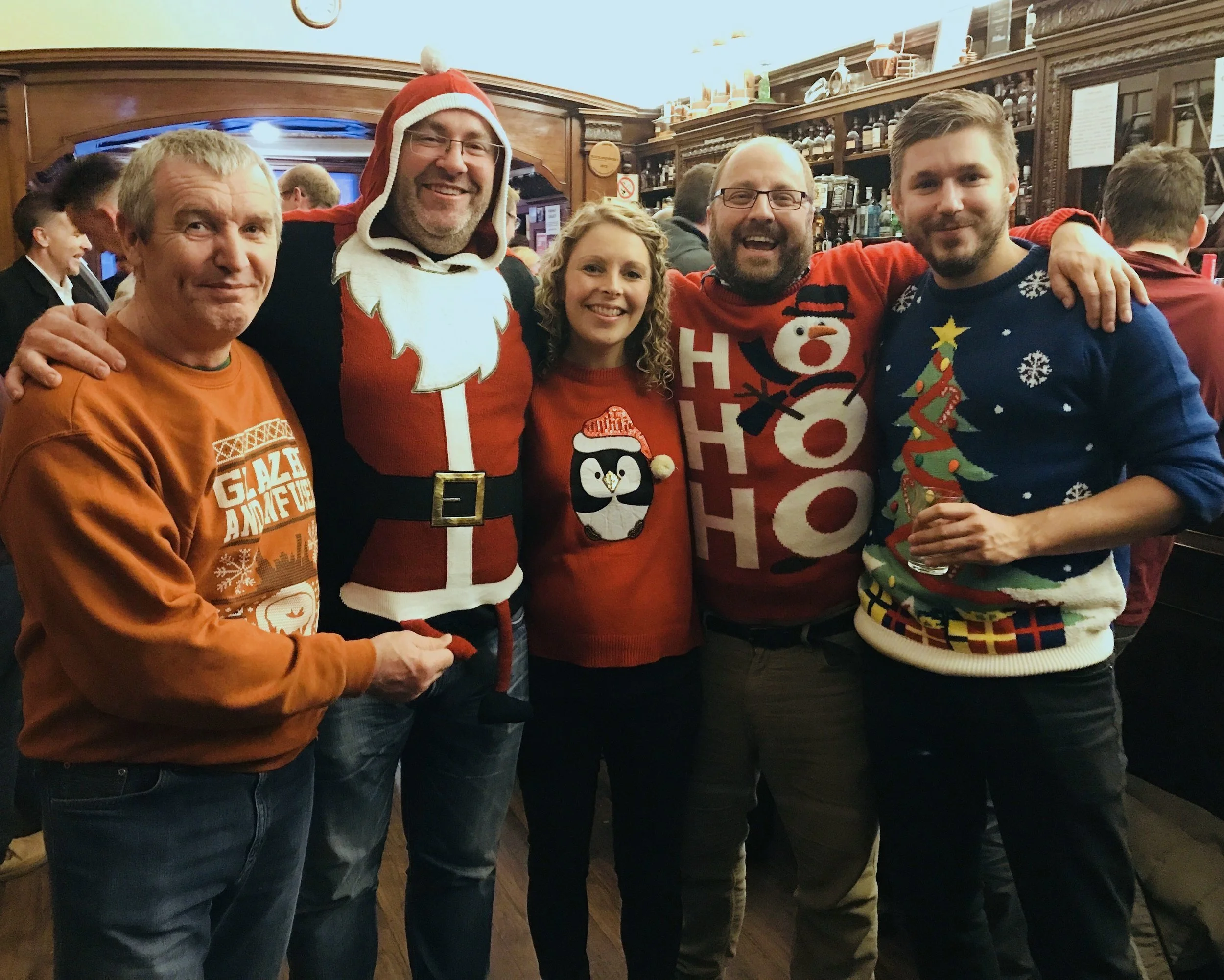 SpillConsult's Aberdeen Christmas Jumper Bash.