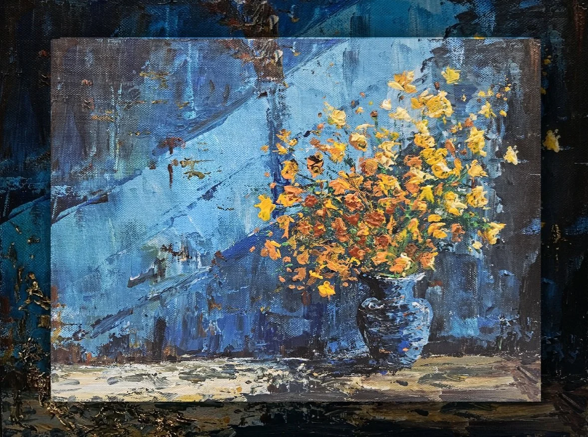 Vibrant Floral Still Life