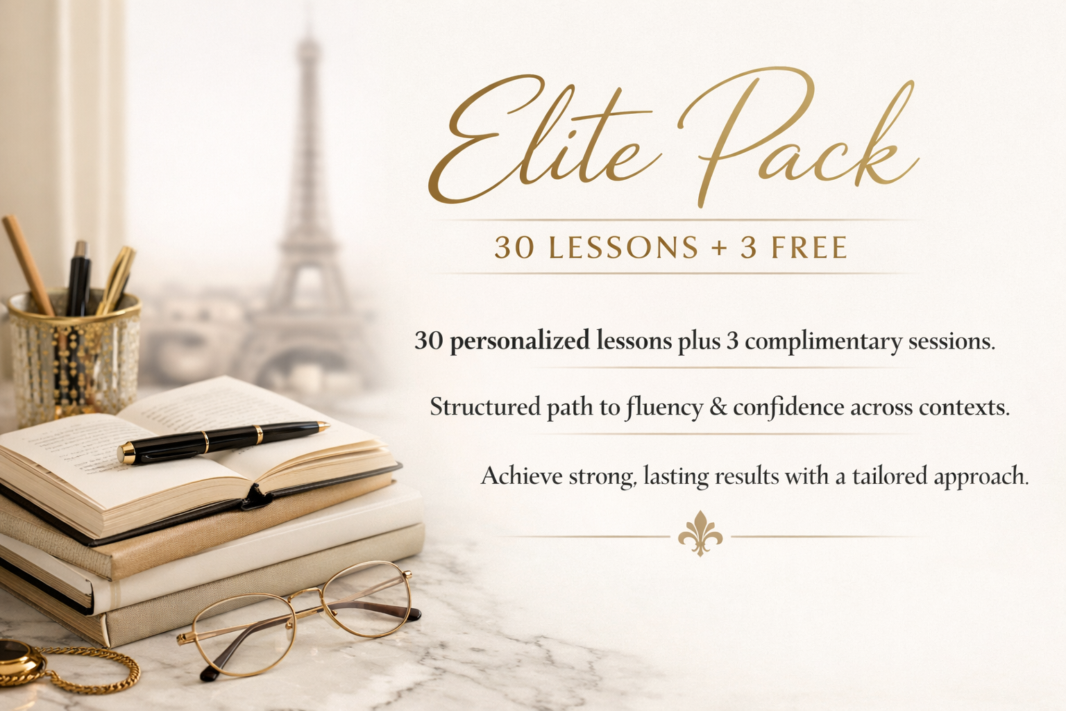 Elite Pack - 30 lessons + 3 free