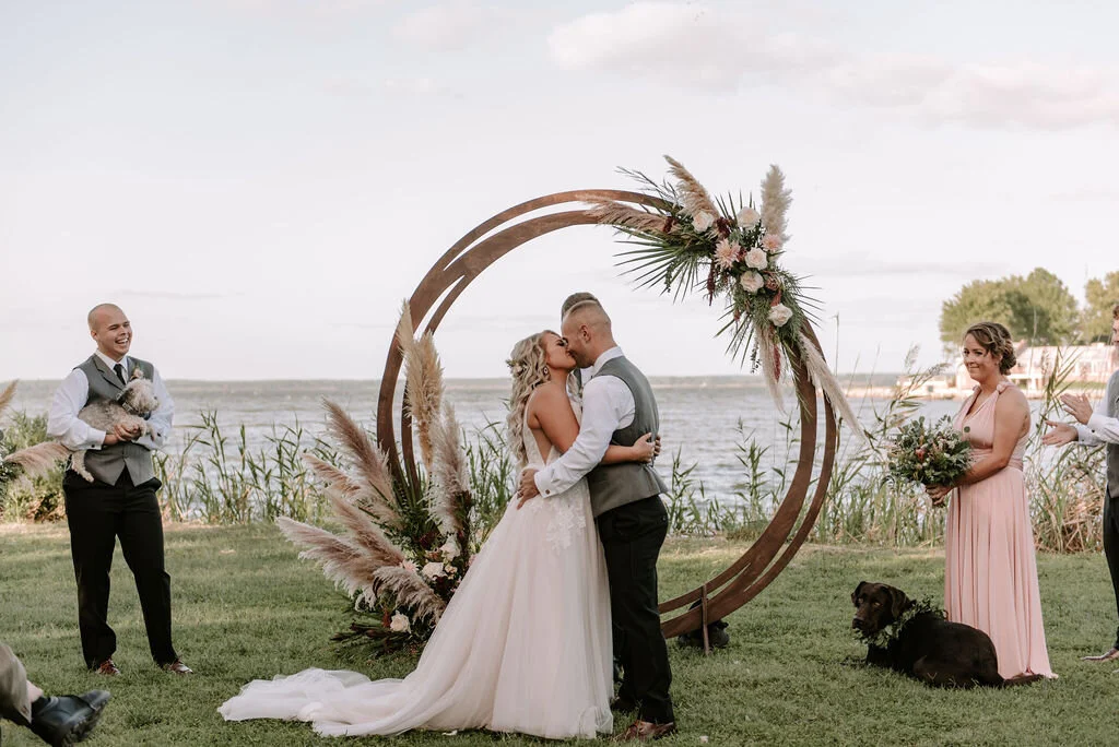 Photography: Leah Adkins // Coordinator: Hannah Belle Events // Venue: Private Estate // Makeup: Rebecca Ritchie // Hair: Majestique Salon (Holly Warfield) // Catering: Portside Seafood Restaurant //Videography: A Perfect F.O.R.M // Rentals: Coastal…