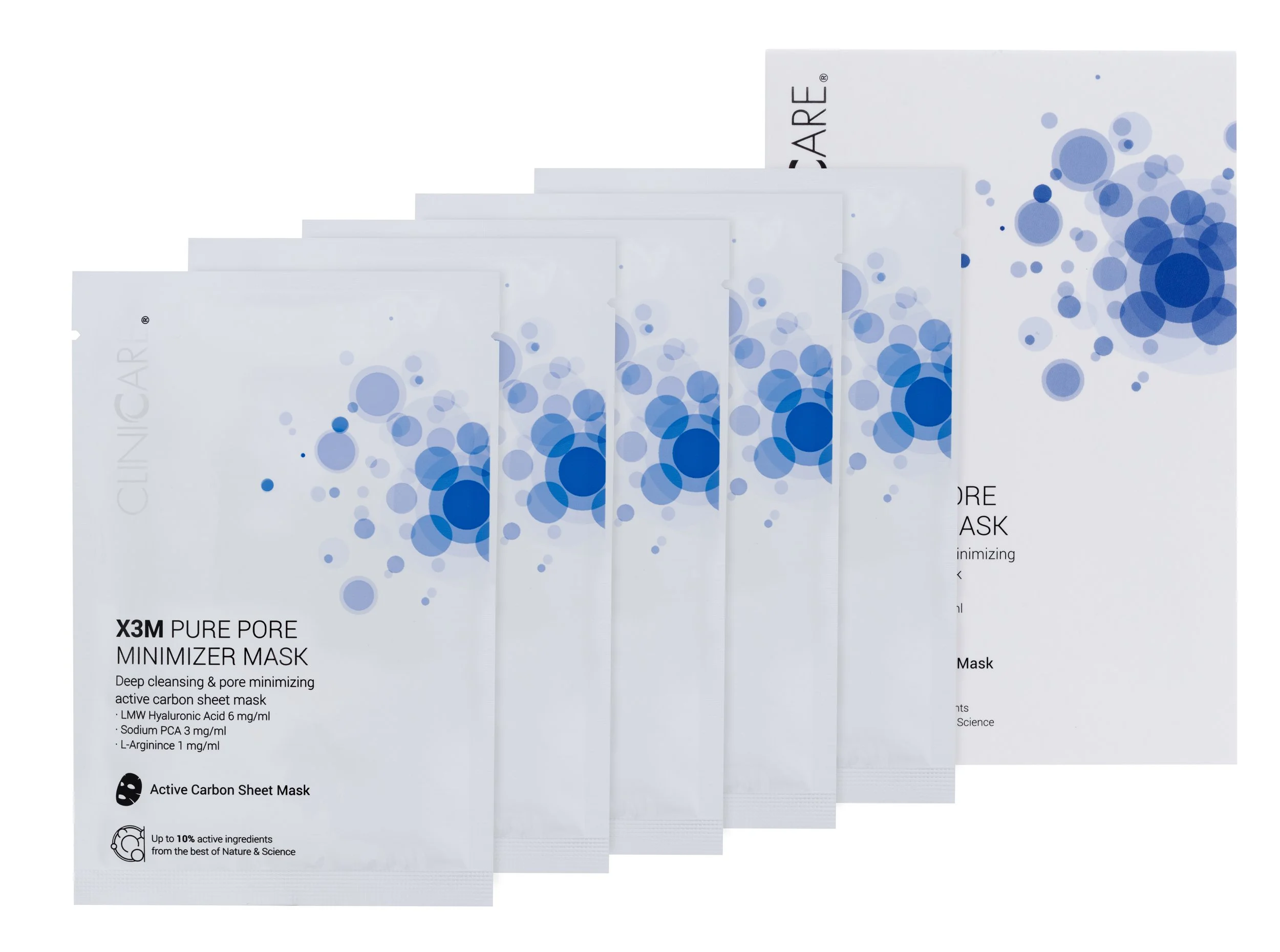 CLINICCARE X3M Pure Pore Minimizer Mask (5pk)