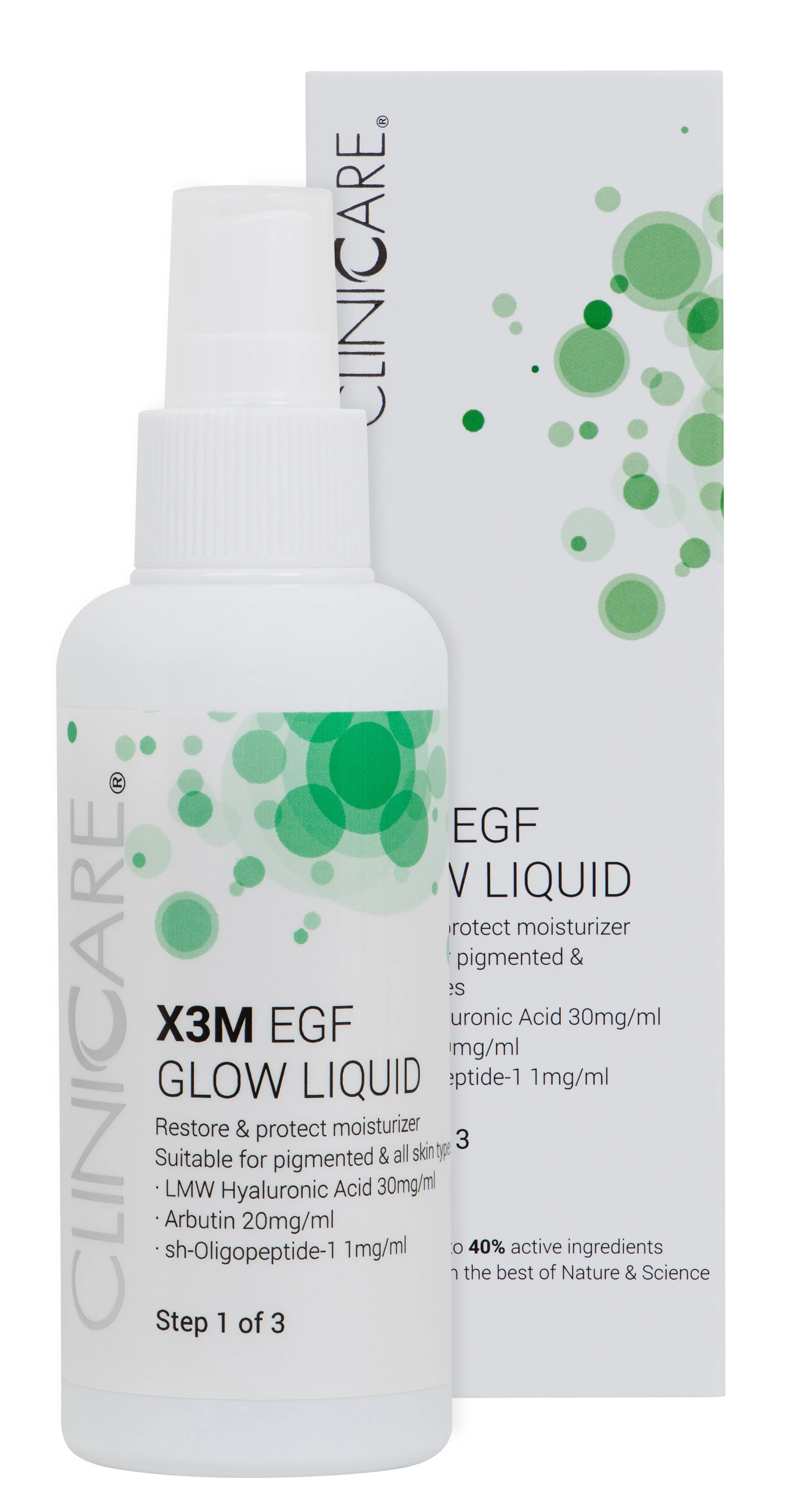 CLINICCARE X3M EGF Glow Liquid Moisturiser 100ml