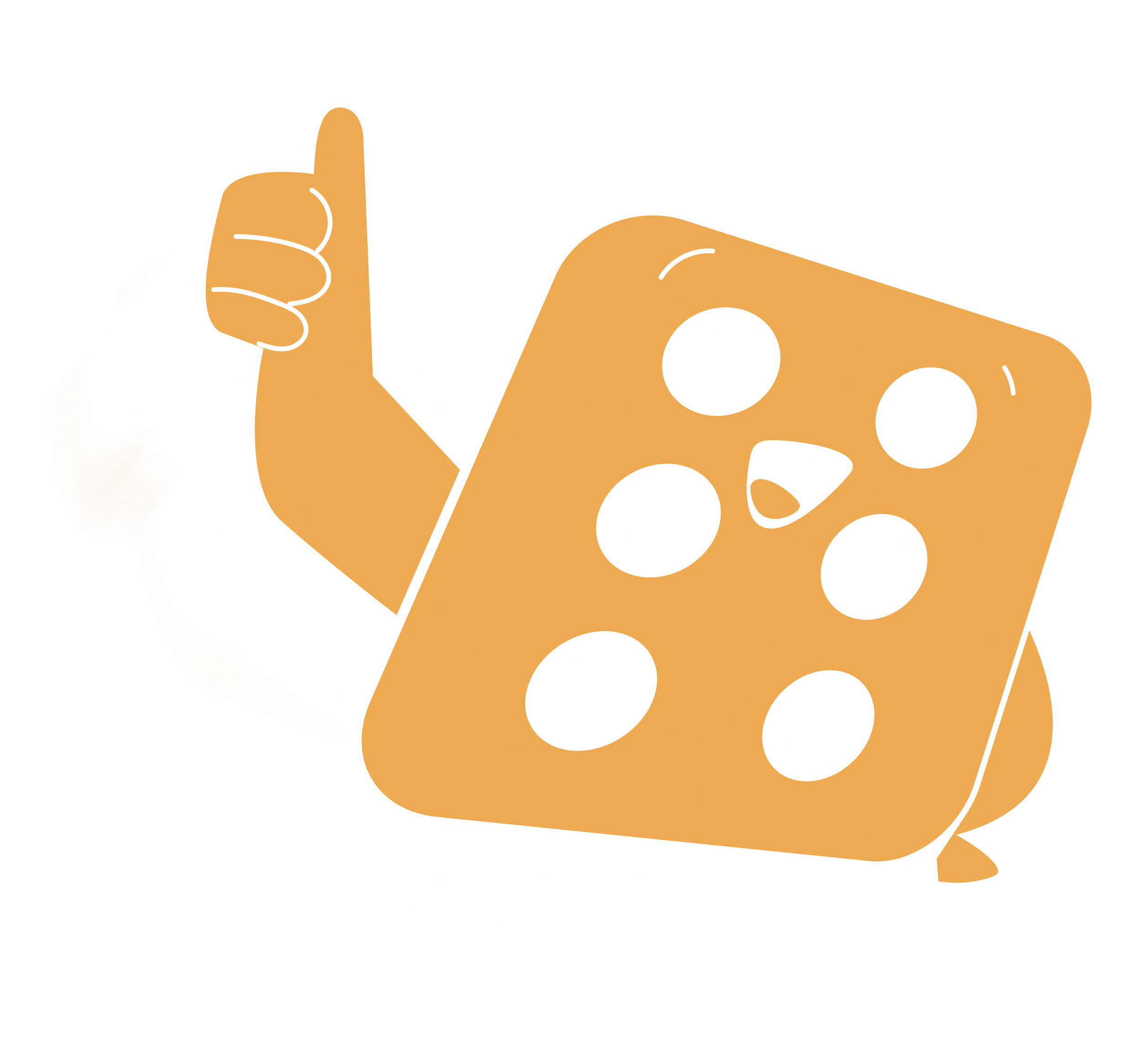 Een Dondersteen van het spel Donderstenen