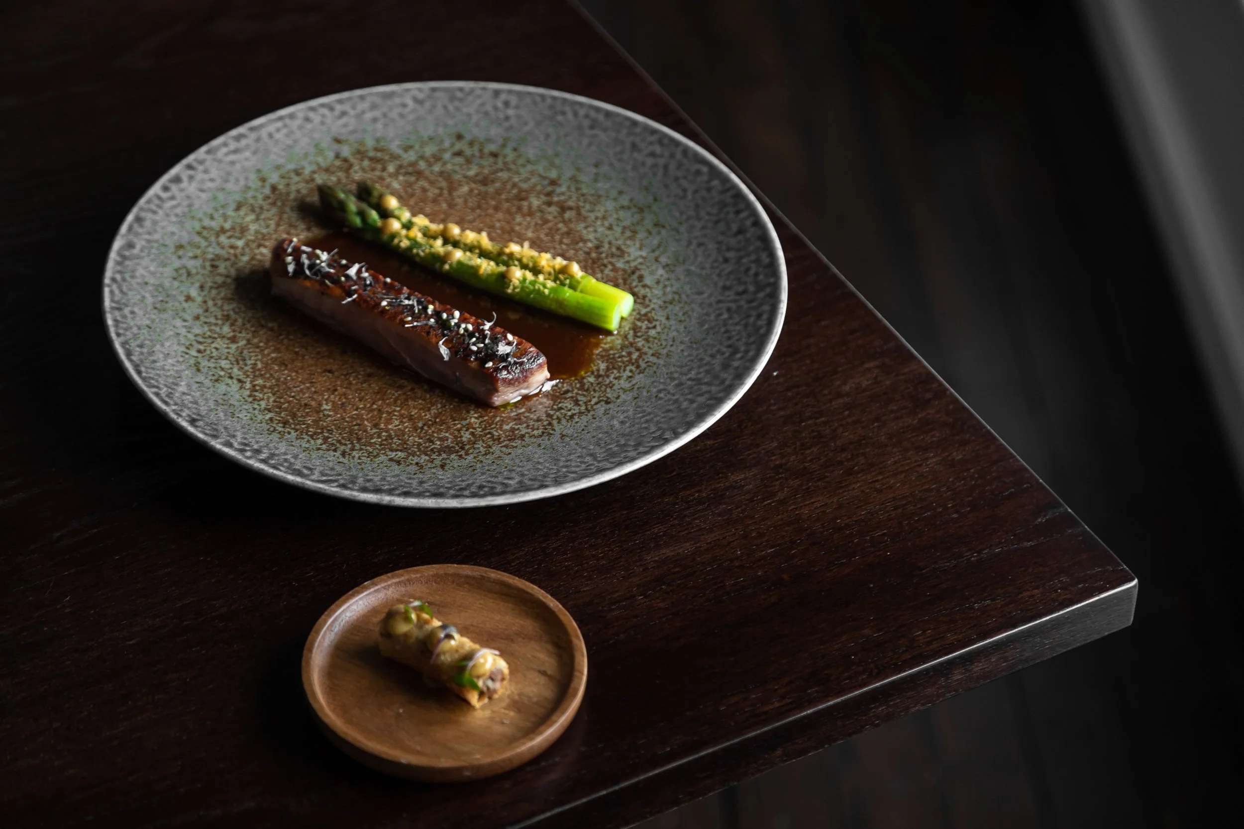 plate of food served at Dean Banks at the Pompadour