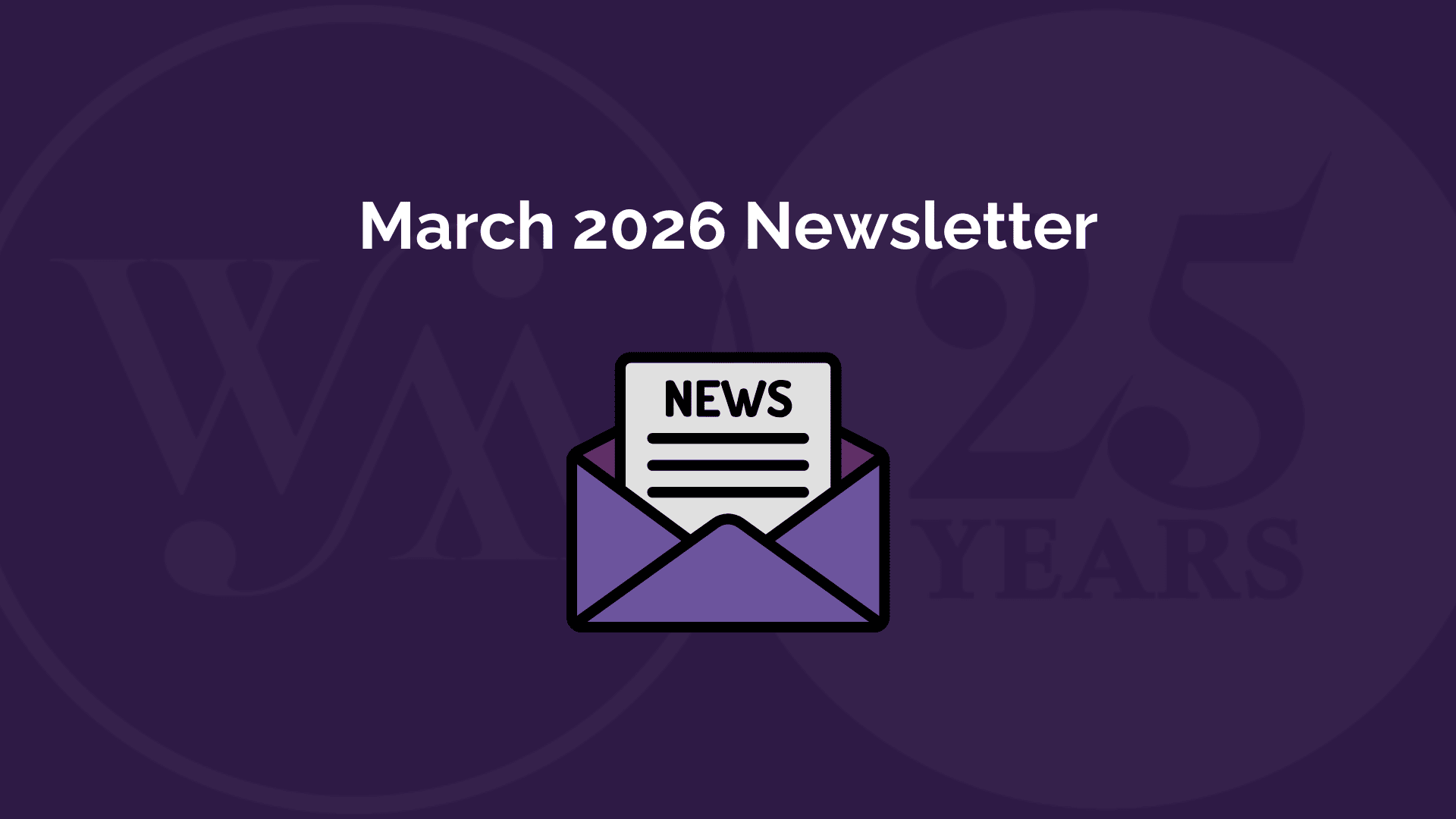 March 2026 Newsletter