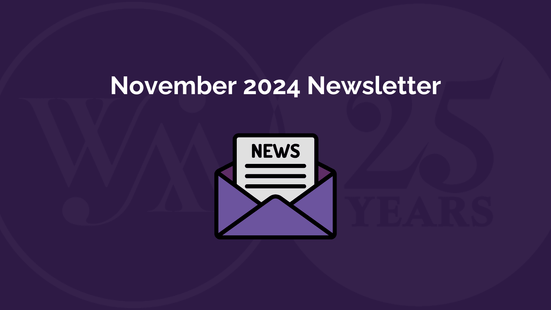 November 2024 Newsletter