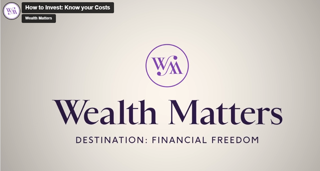 How to Invest: Know Your Costs (Part 5)