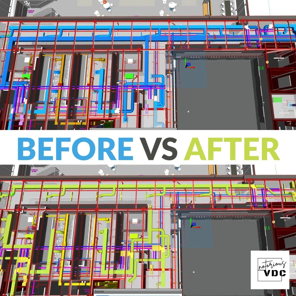 case study: when ceilings cannot be dropped