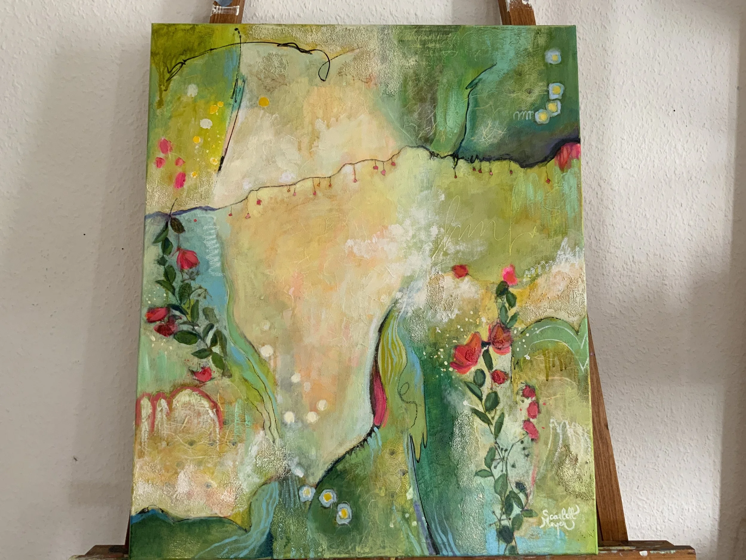 Magic Garden (65x54cm)