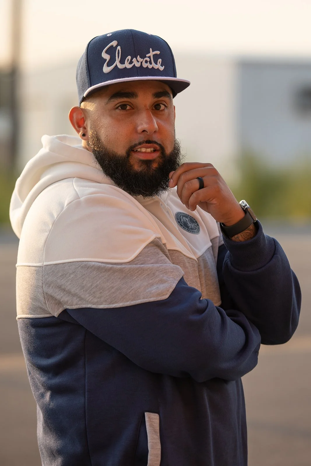 entrepreneur / lifestyle shot “Content that makes your brand look legit