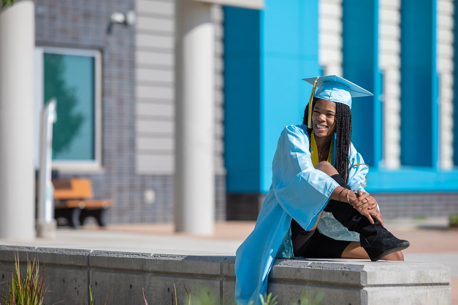 Cap & Gown Session (Starter) - Perfect if you just want clean, timeless graduation photos without overcomplicating things.