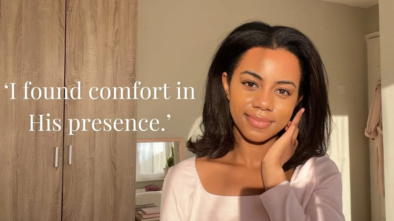 finding comfort in Gods presence