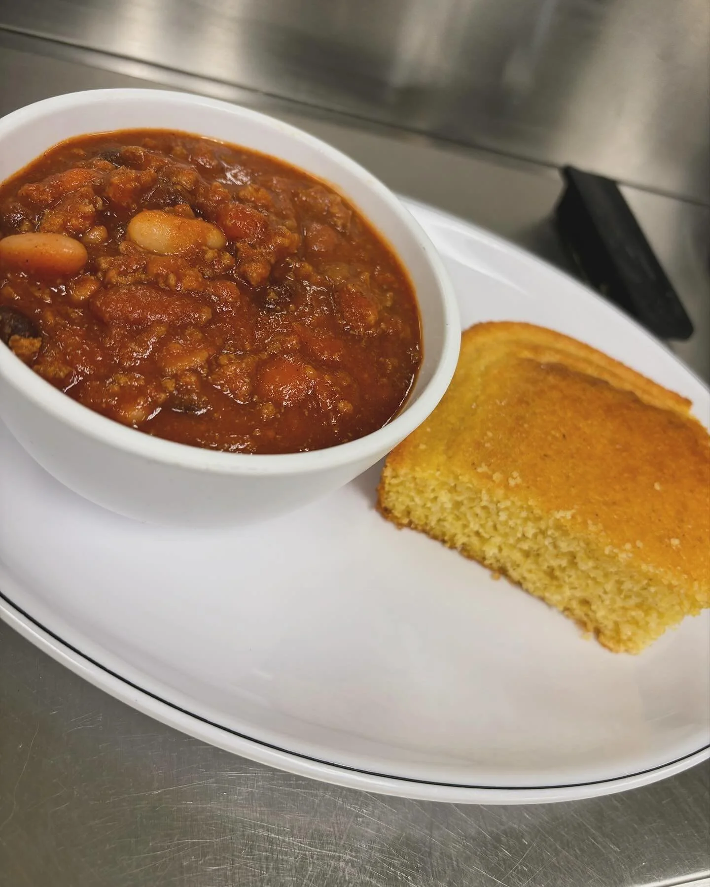 Special Today: Chili! And Coconut Pie for Dessert!!