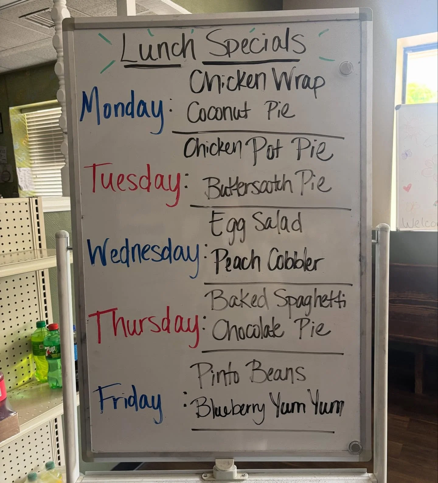 Specials this week! 
May 11-15
Can&rsquo;t wait to see you!
