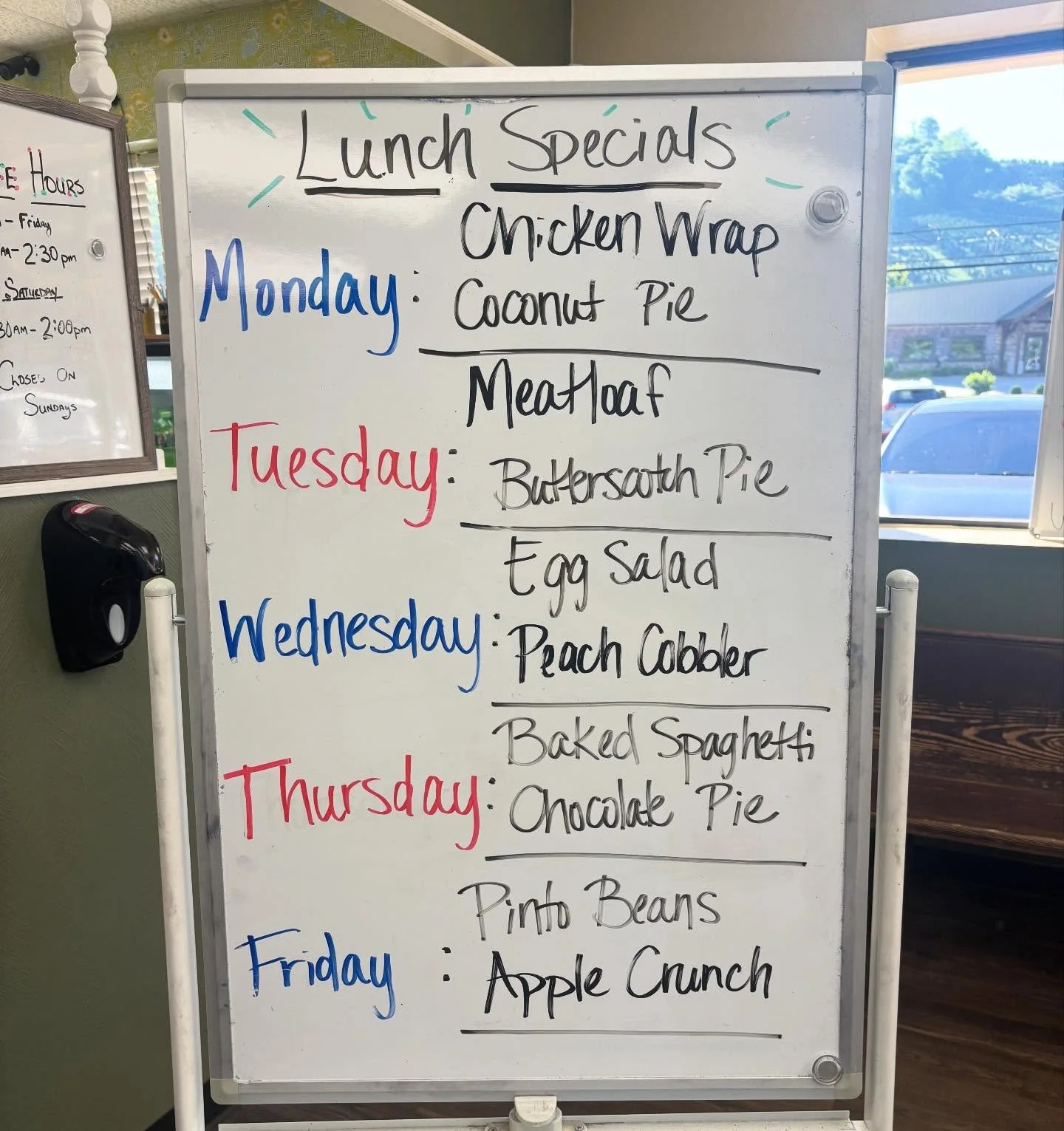 Specials for the week!