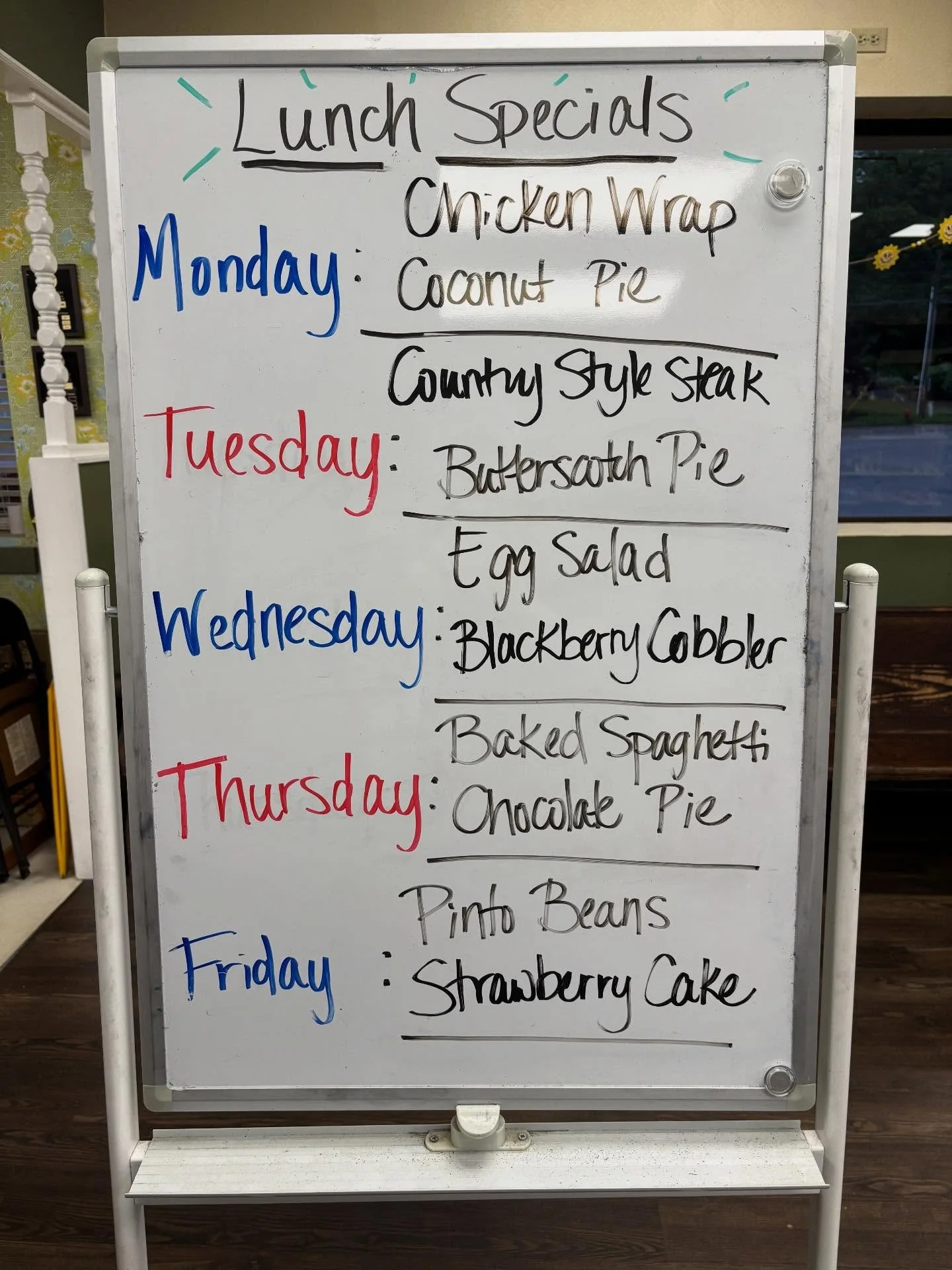Specials week of May 25!!