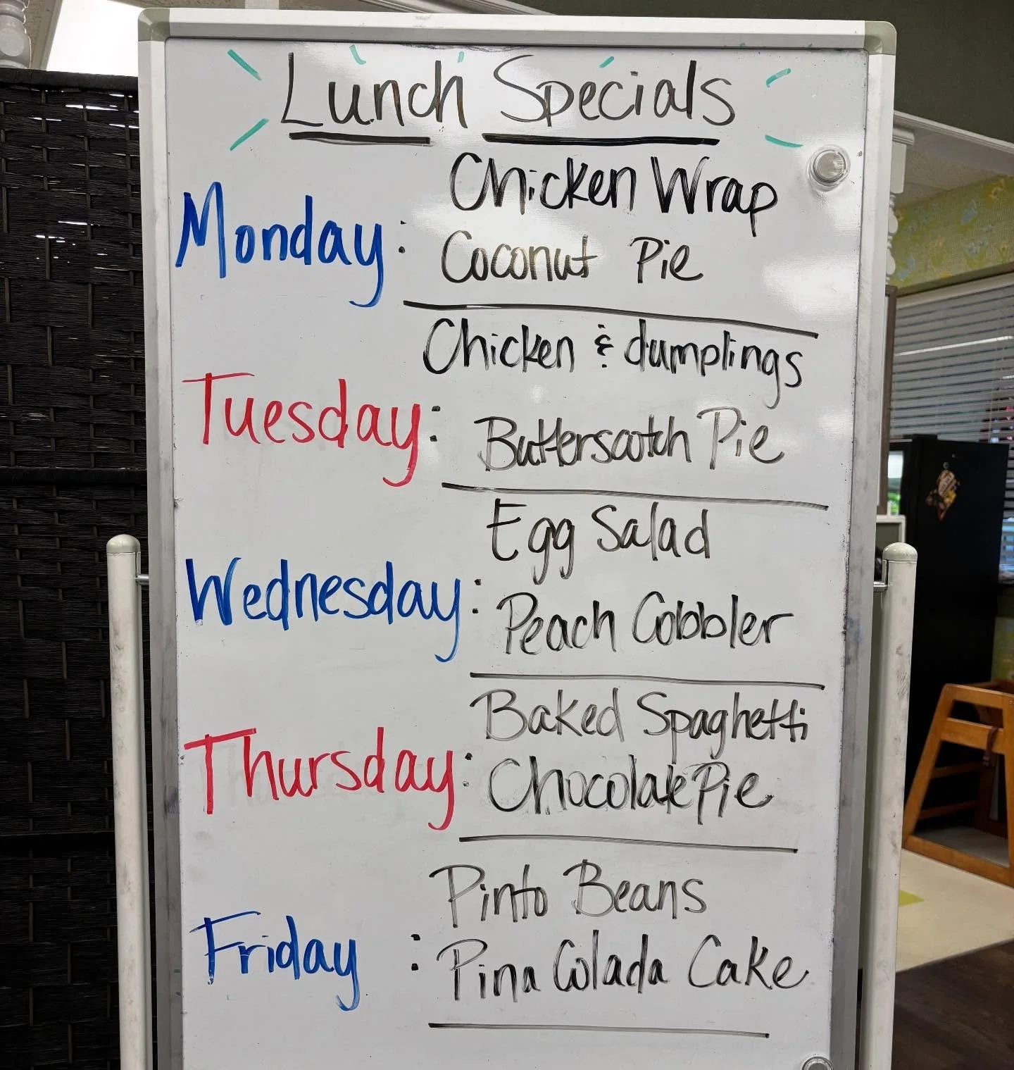 June 1-5 specials