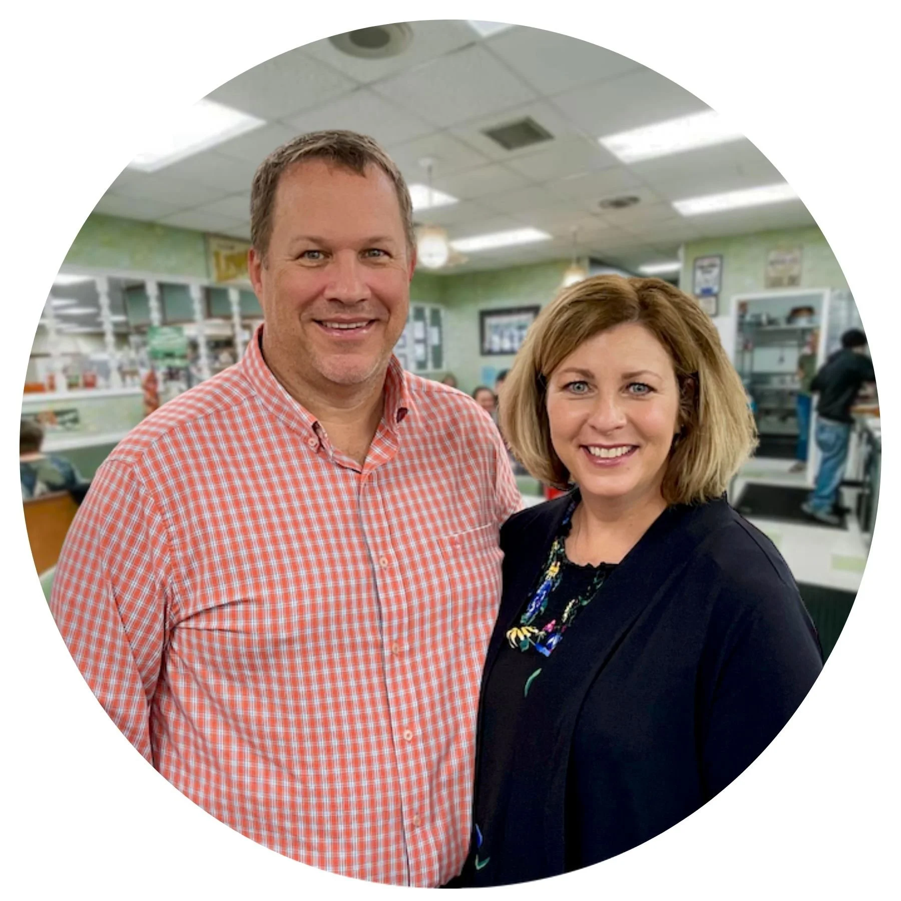 Bradley and ALetha Eller, owners of Sweet-T-Cafe in West Jefferson, NC.