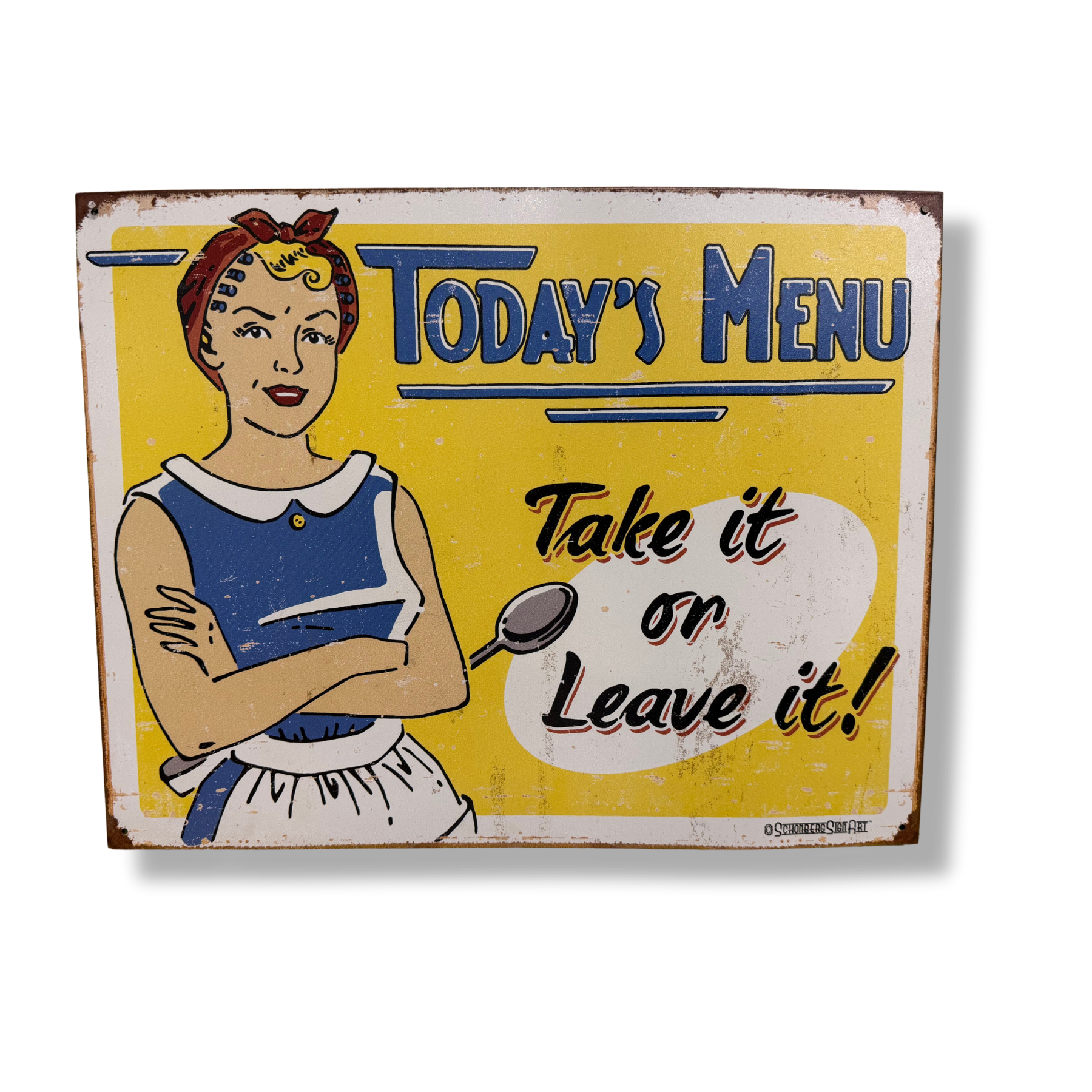 Vintage sign at Sweet-T-Cafe in West Jefferson, NC