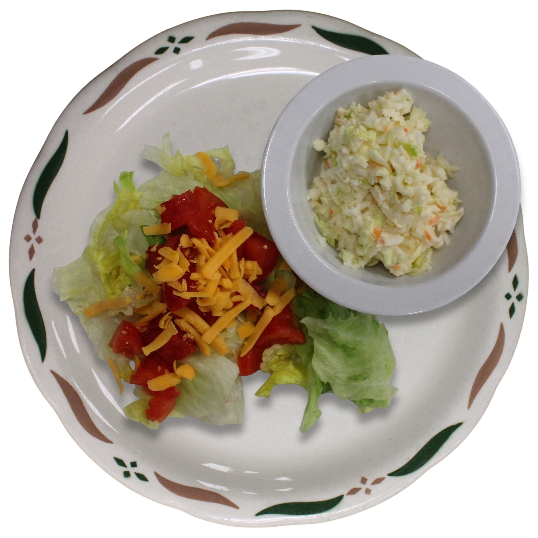 Salad at Sweet-T-Cafe in West Jefferson, NC.