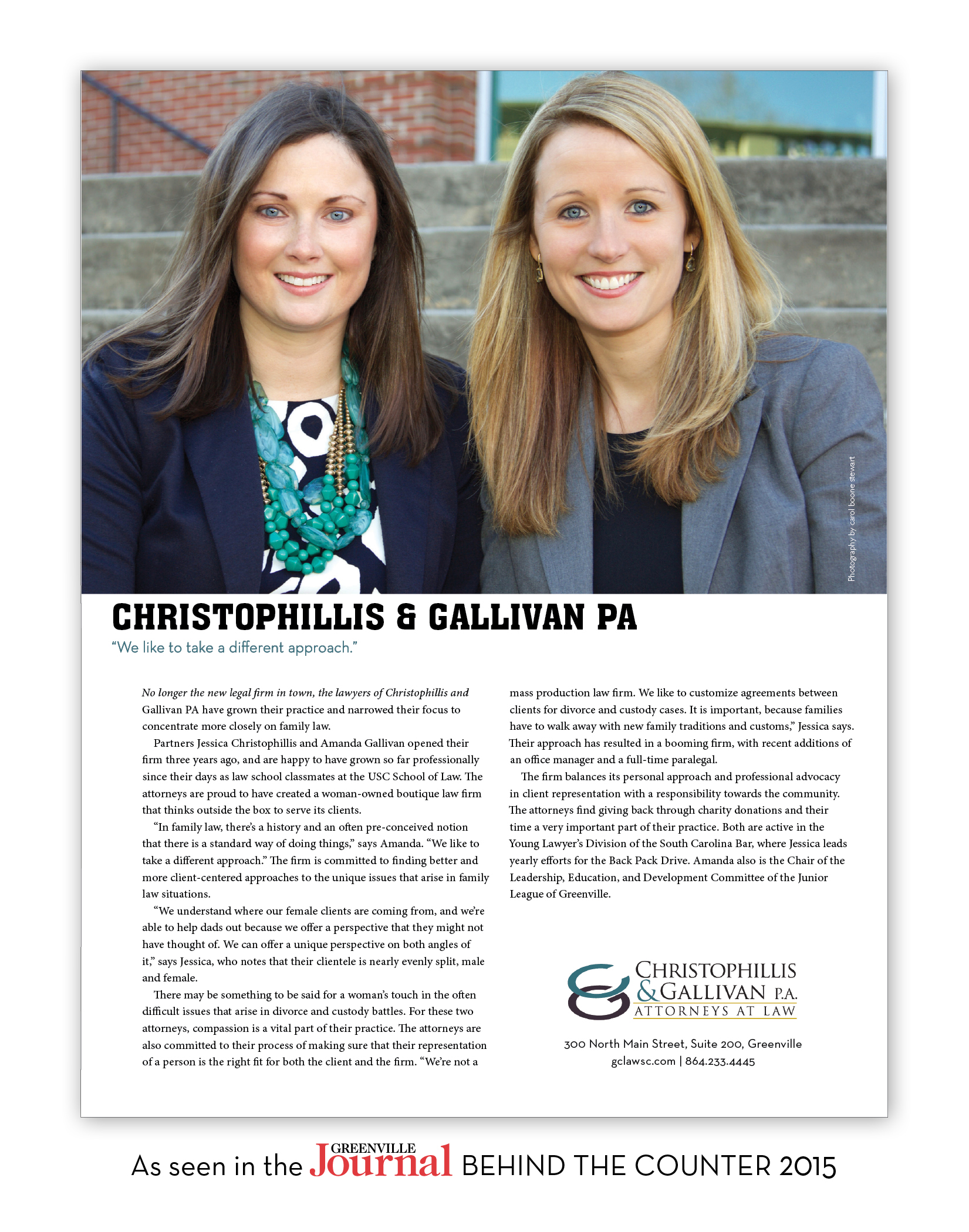 2015 Behind the Counter: 100 Local Companies