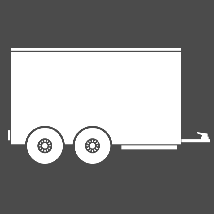 Enclosed trailer icon