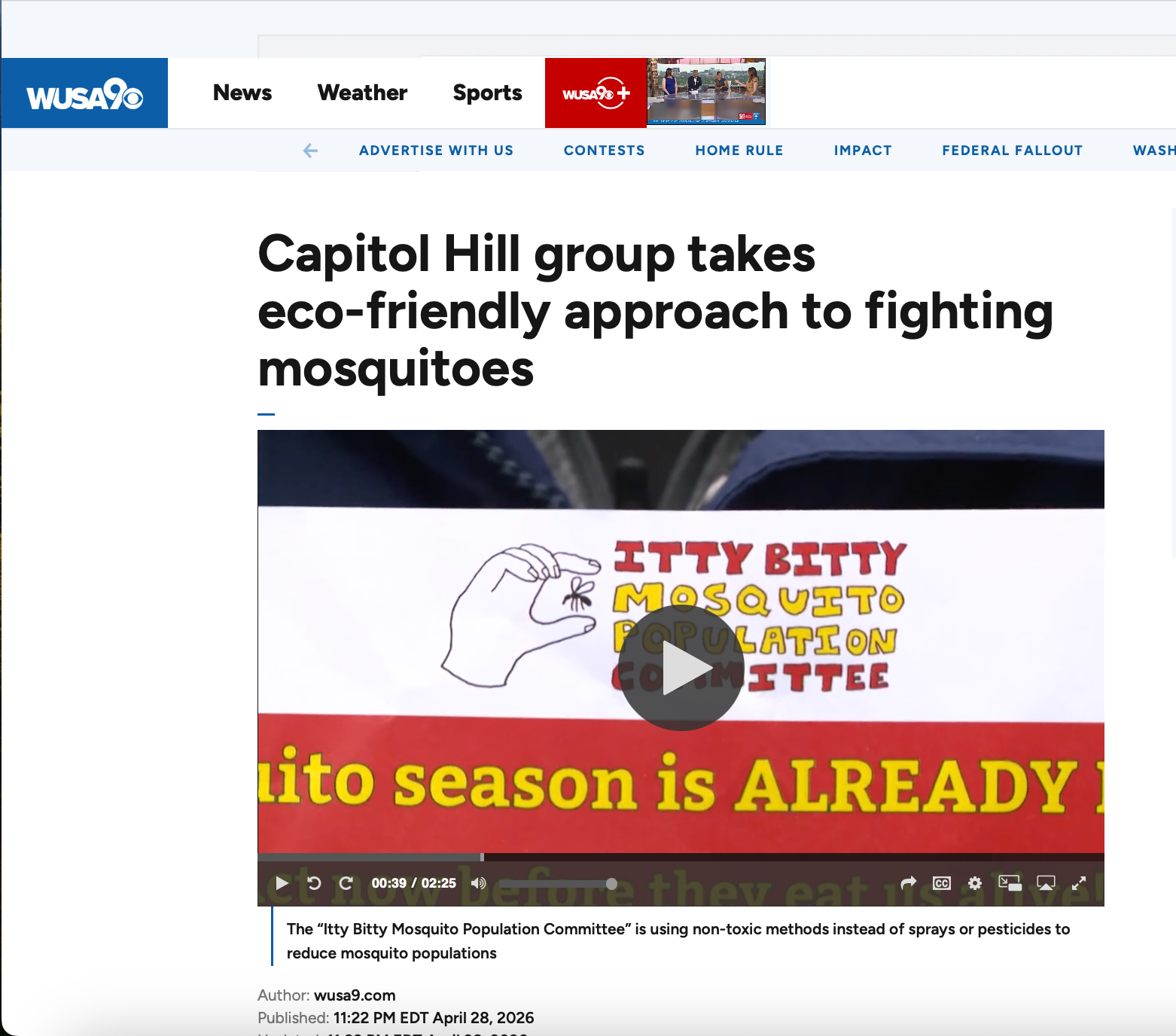 Look up your block captain + we were on the news!