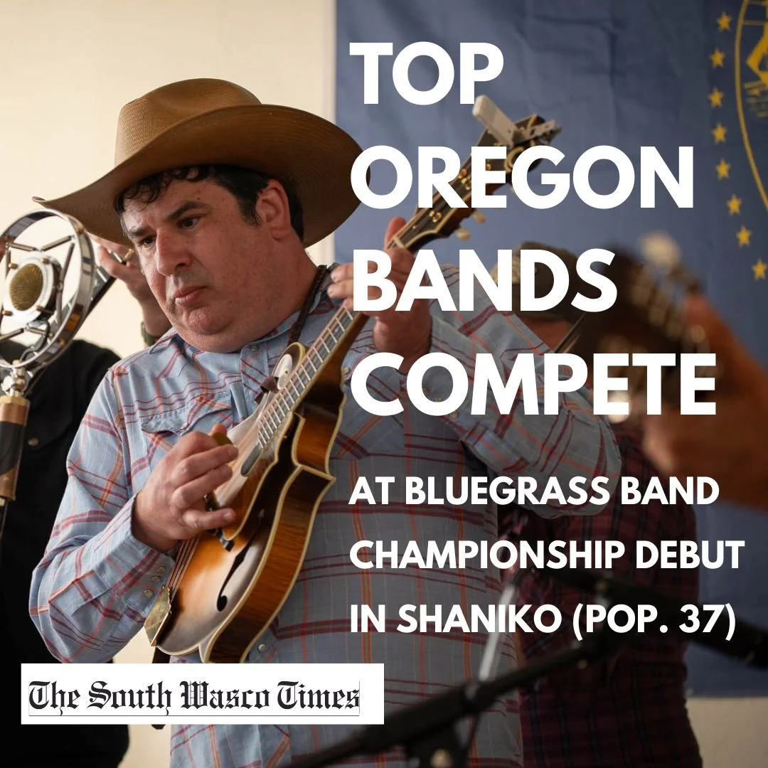 Top Oregon Bands Compete at Bluegrass Band Championship Debut in Shaniko